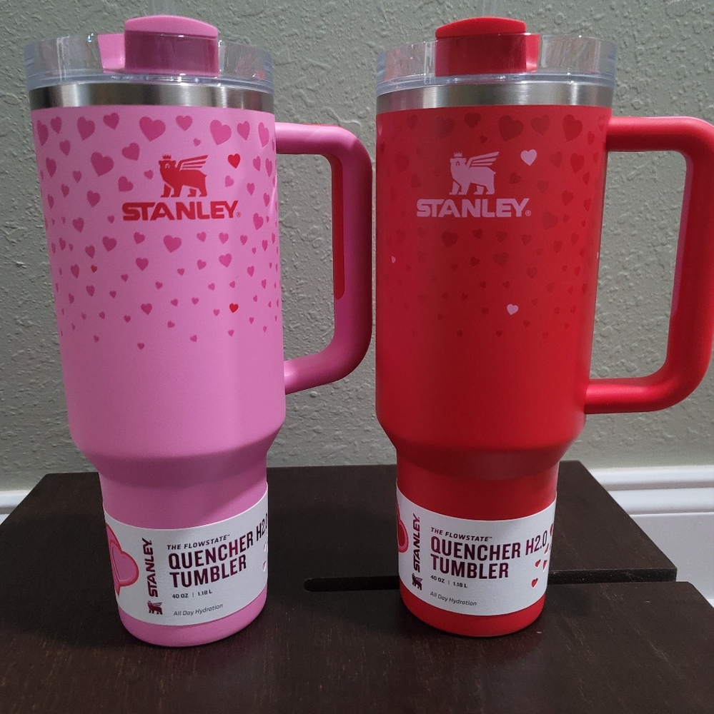 Valentine's 40oz Stanley tumblers
